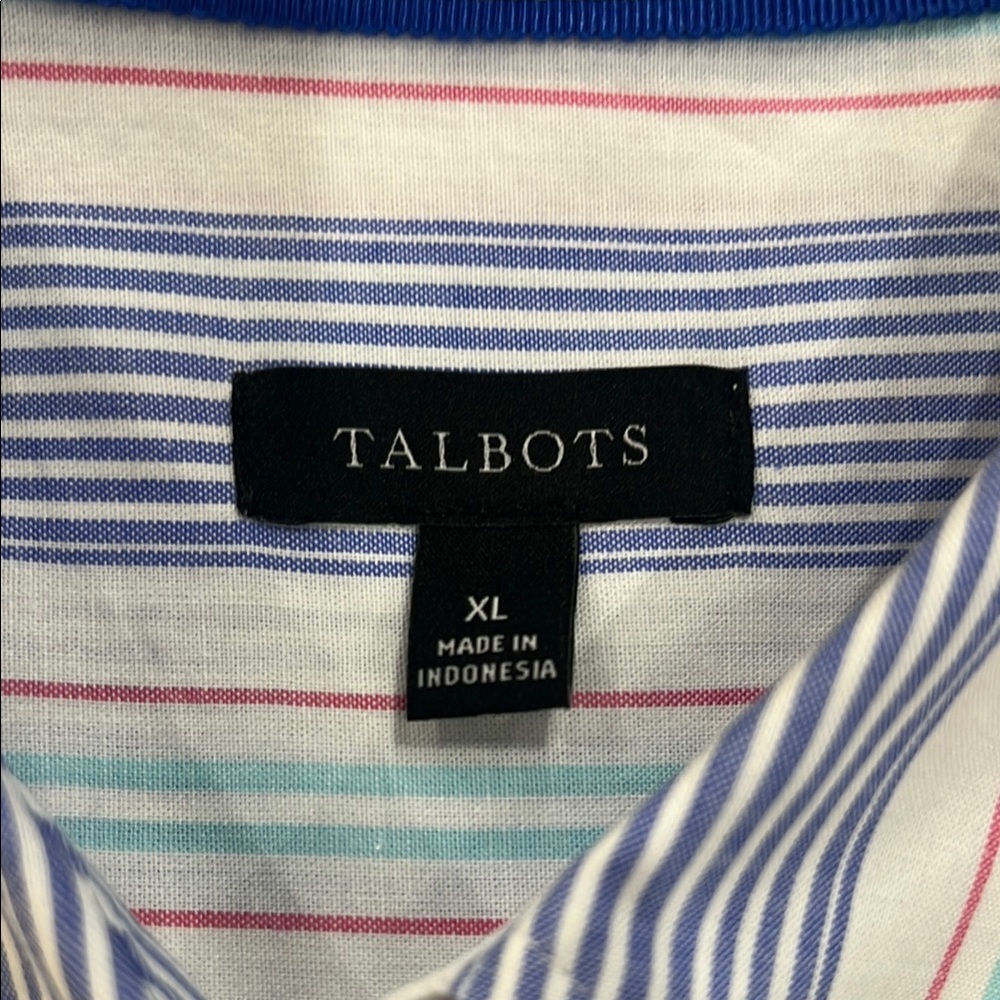 Women’s Casual Button Down Shirt, Talbots, EUC - Picture 2 of 6